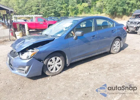 2016 Subaru Impreza 2.0I from USA, damaged, VIN JF1GJAA66GH023580